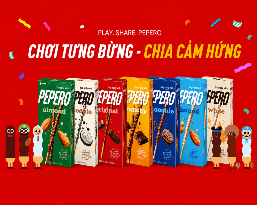 PLAY – SHARE – PEPERO